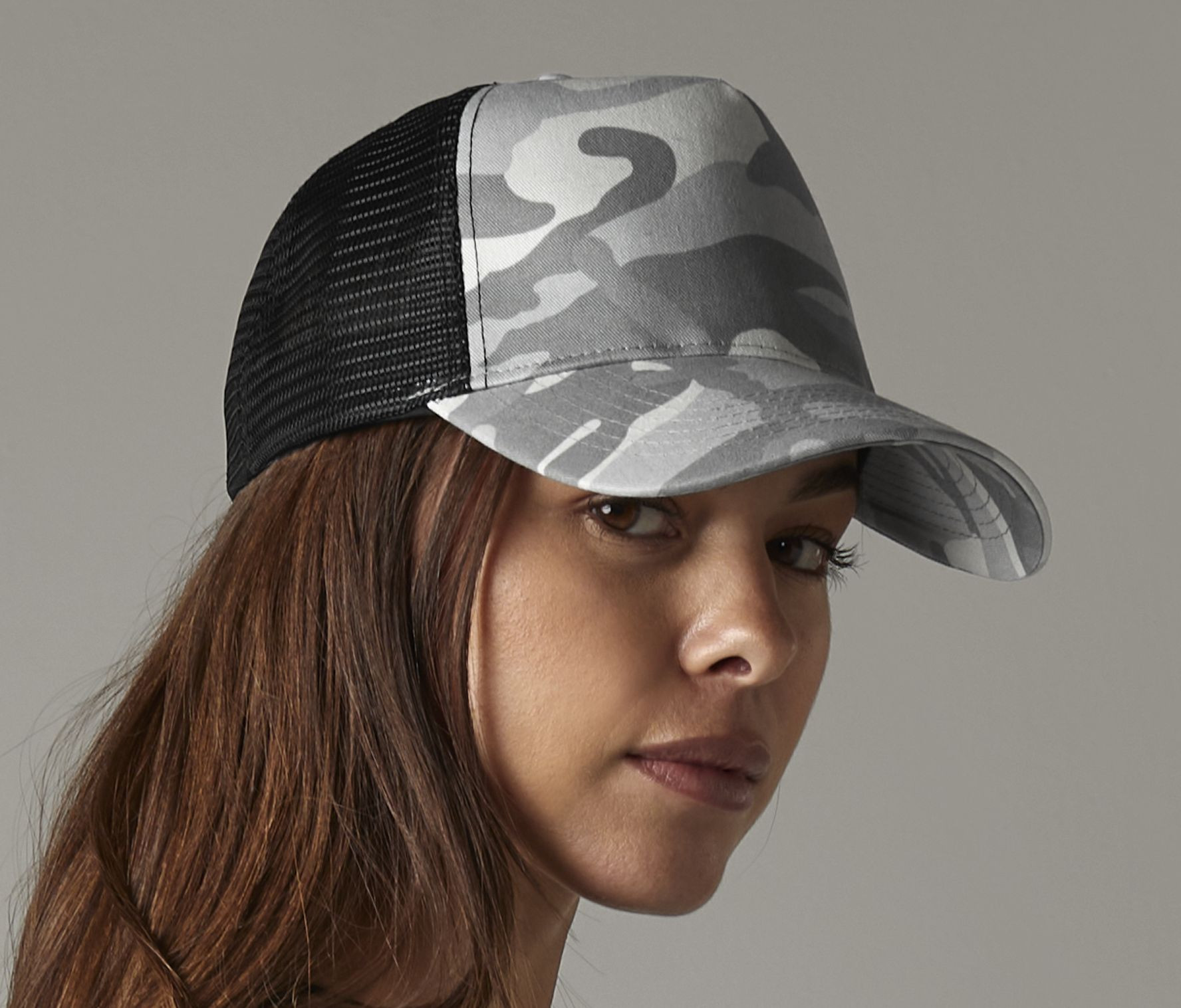 CAMO SNAPBACK TRUCKER