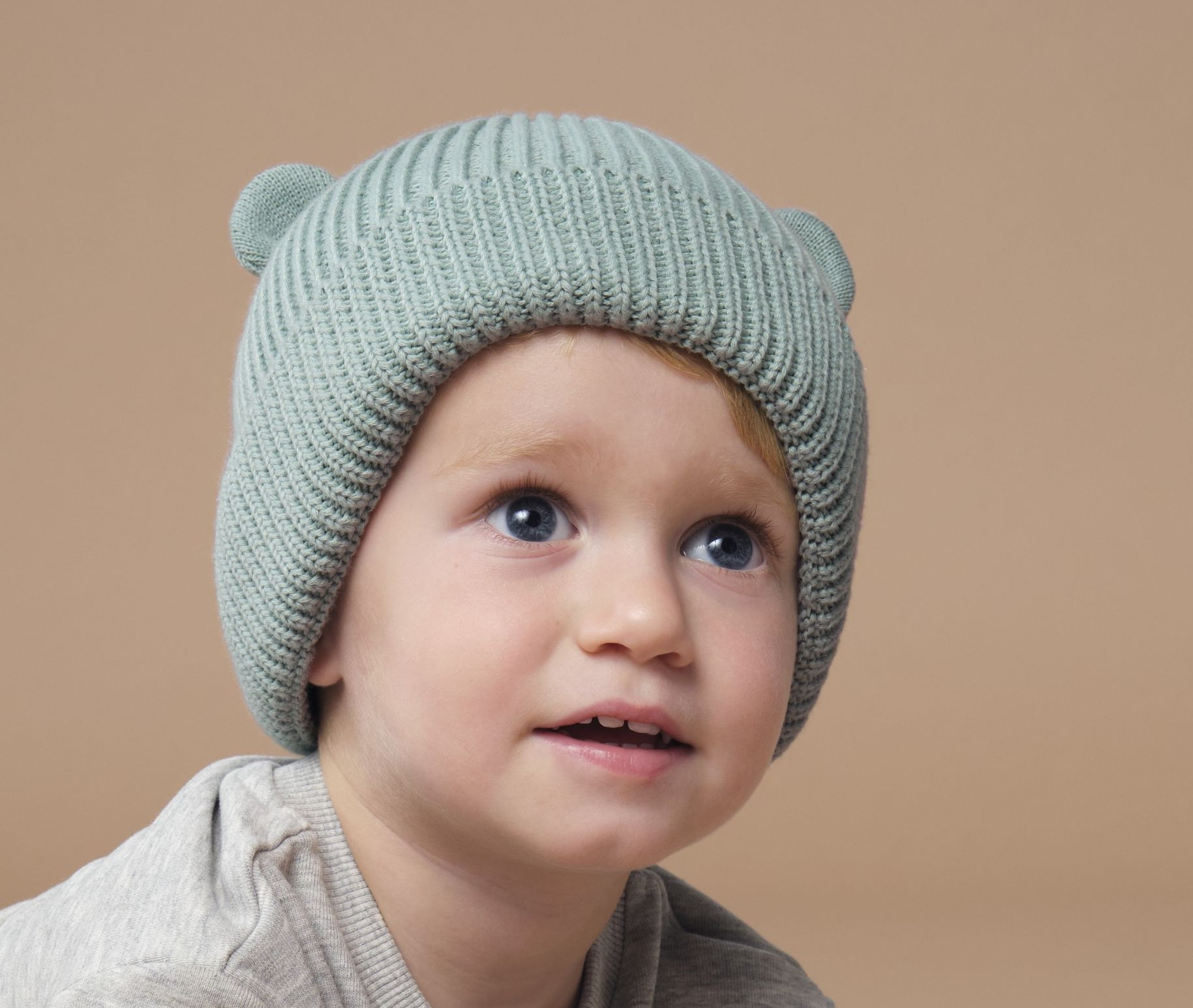 ORGANIC BABY BEAR BEANIE