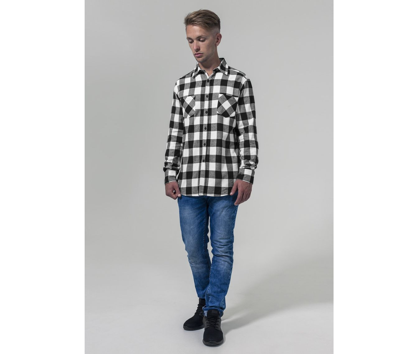 CHECKED FLANELL SHIRT