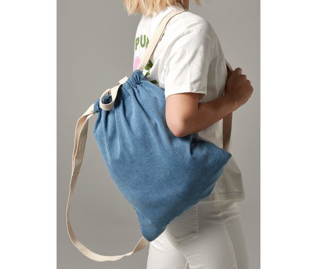 DENIM GYMSAC