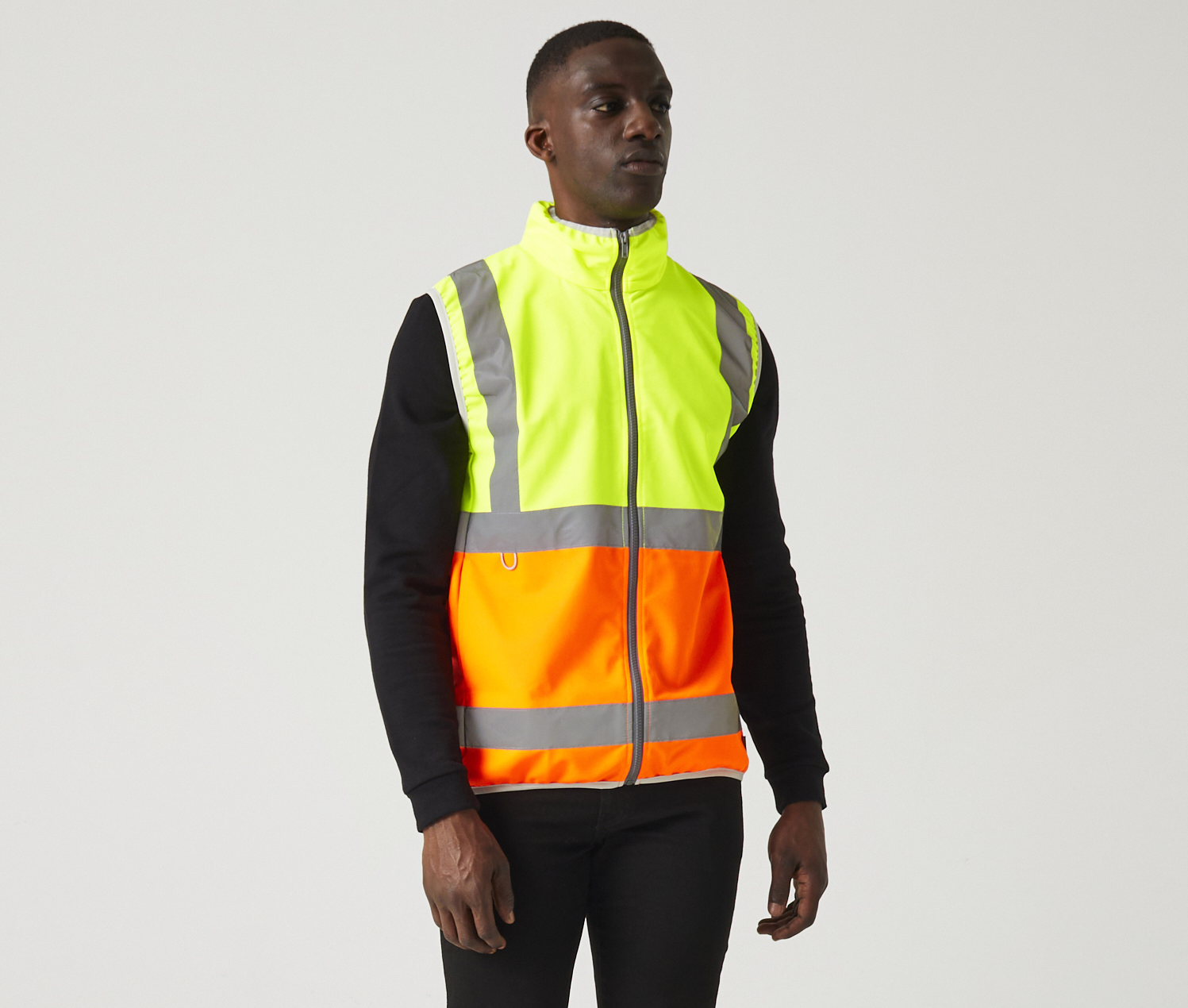 HI-VIS PRO FULL ZIP GILET