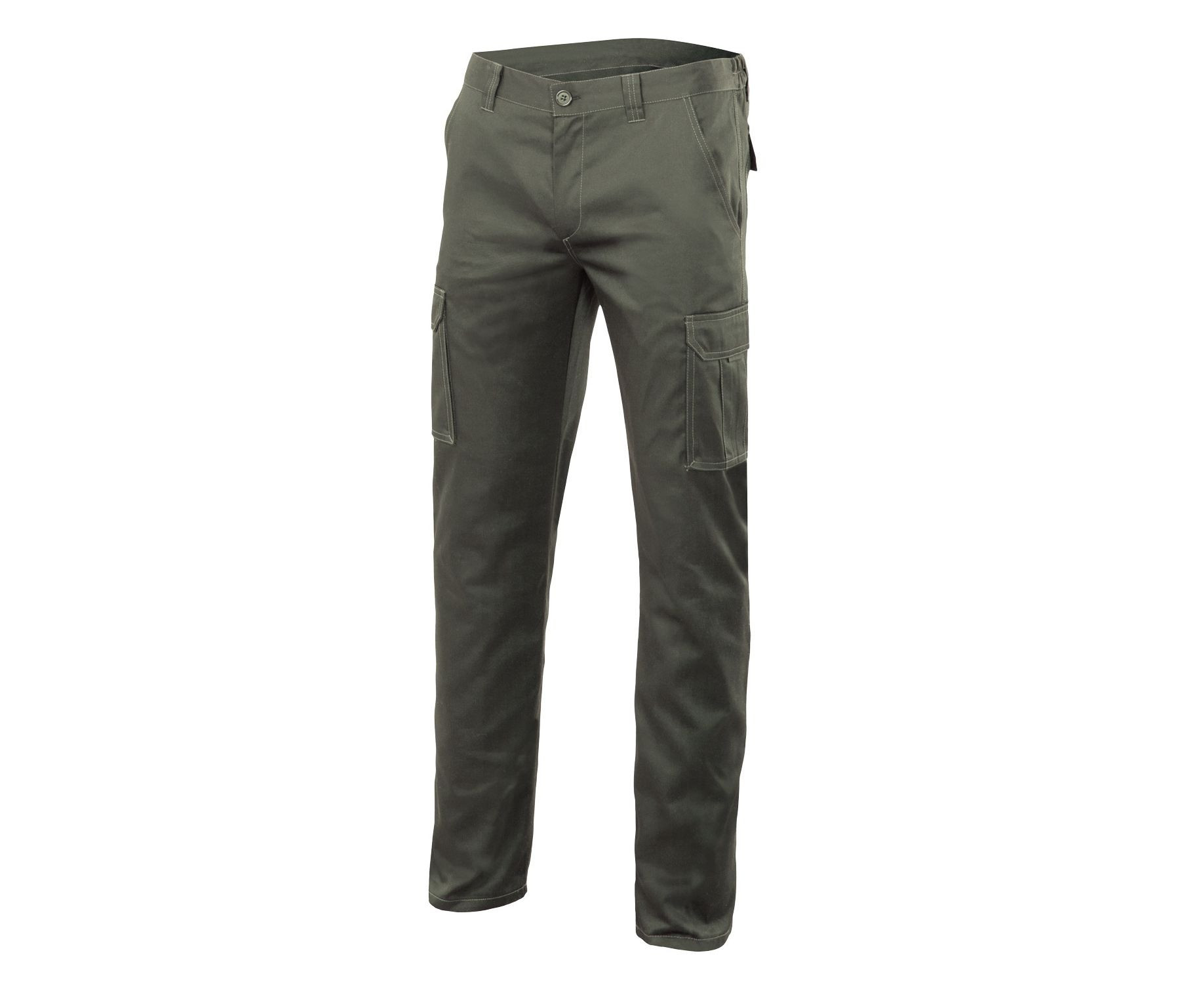MULTI-POCKET STRETCH TROUSERS
