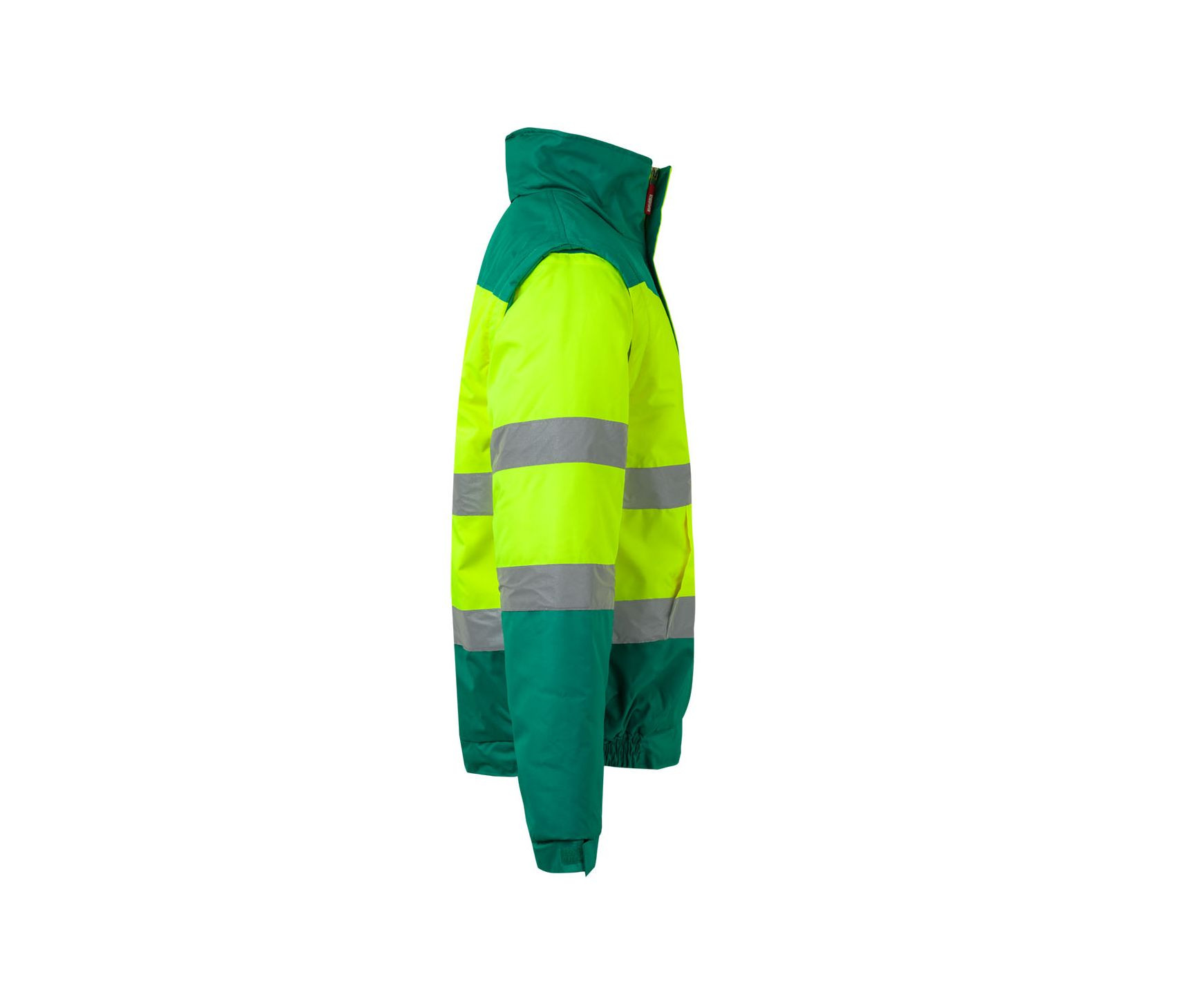 TWO-TONE HIGH VISIBILITY PADDED JACKET