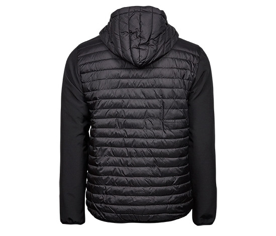 HOODED CROSSOVER JACKET