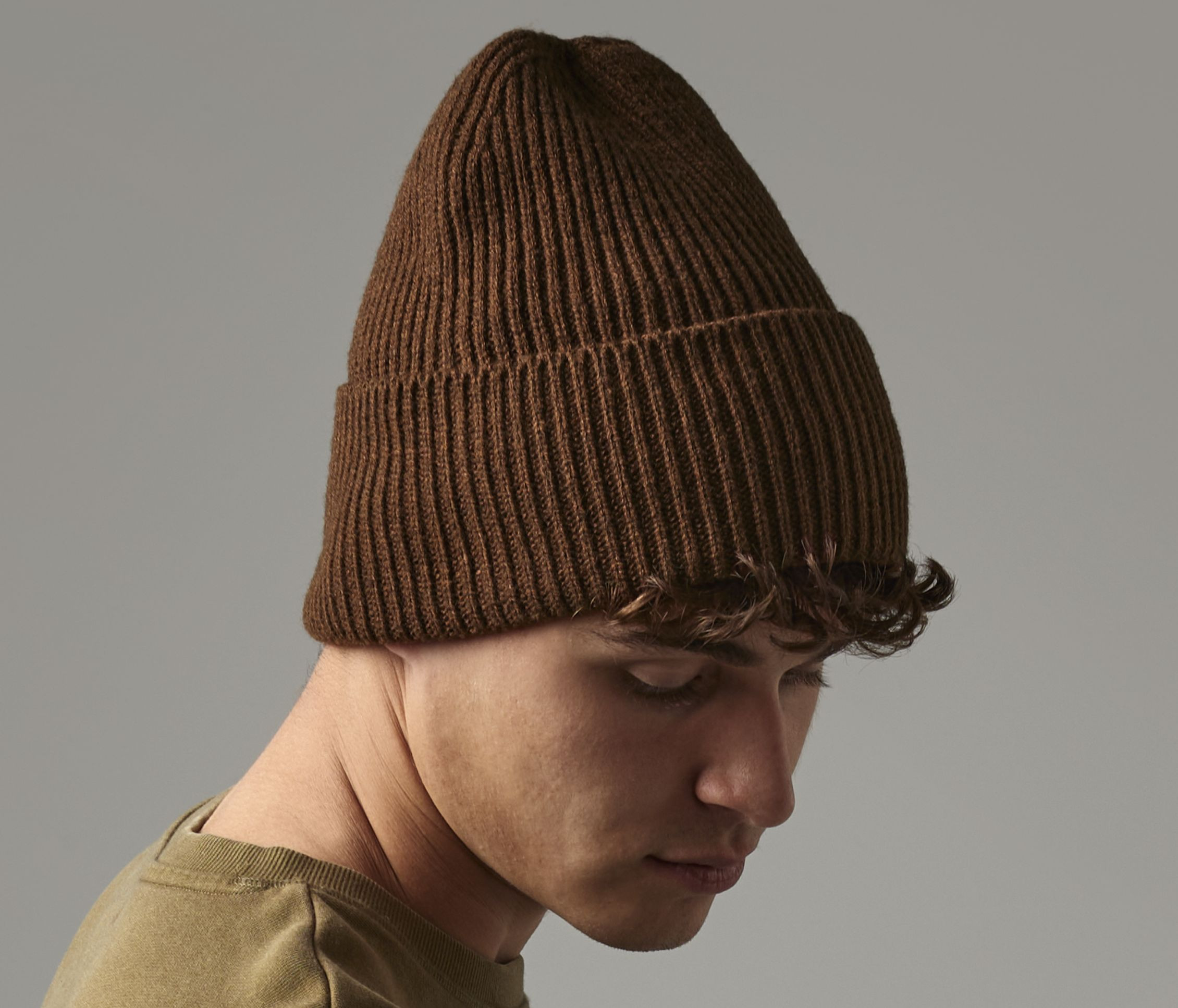 OVERSIZED CUFFED BEANIE
