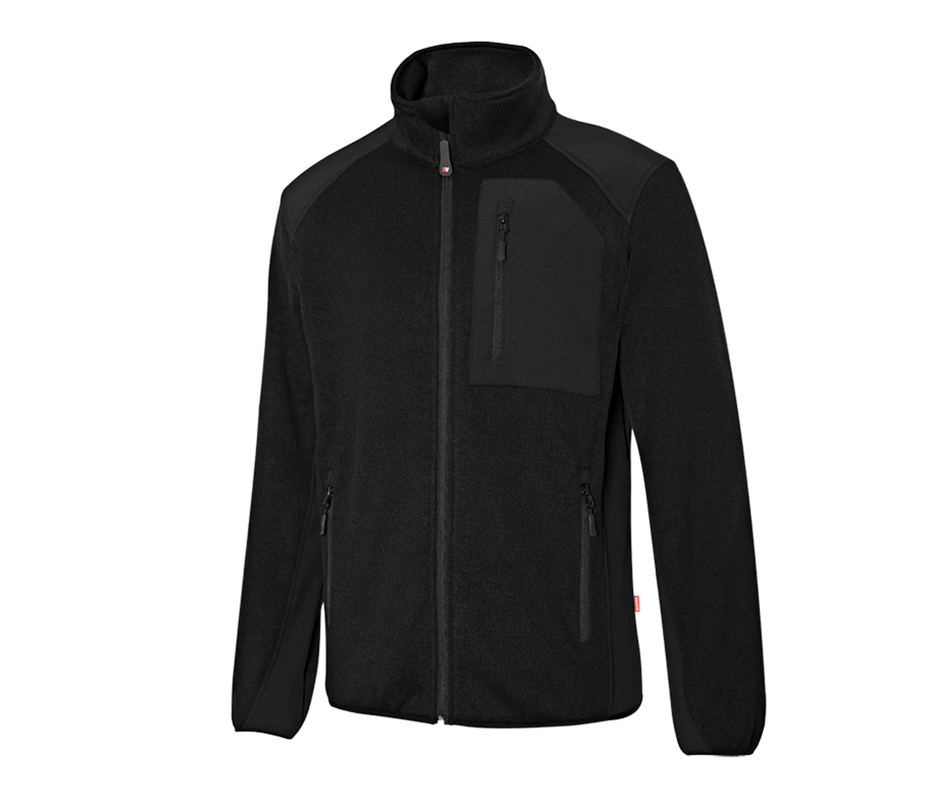 KNITTED POLAR FLEECE JACKET