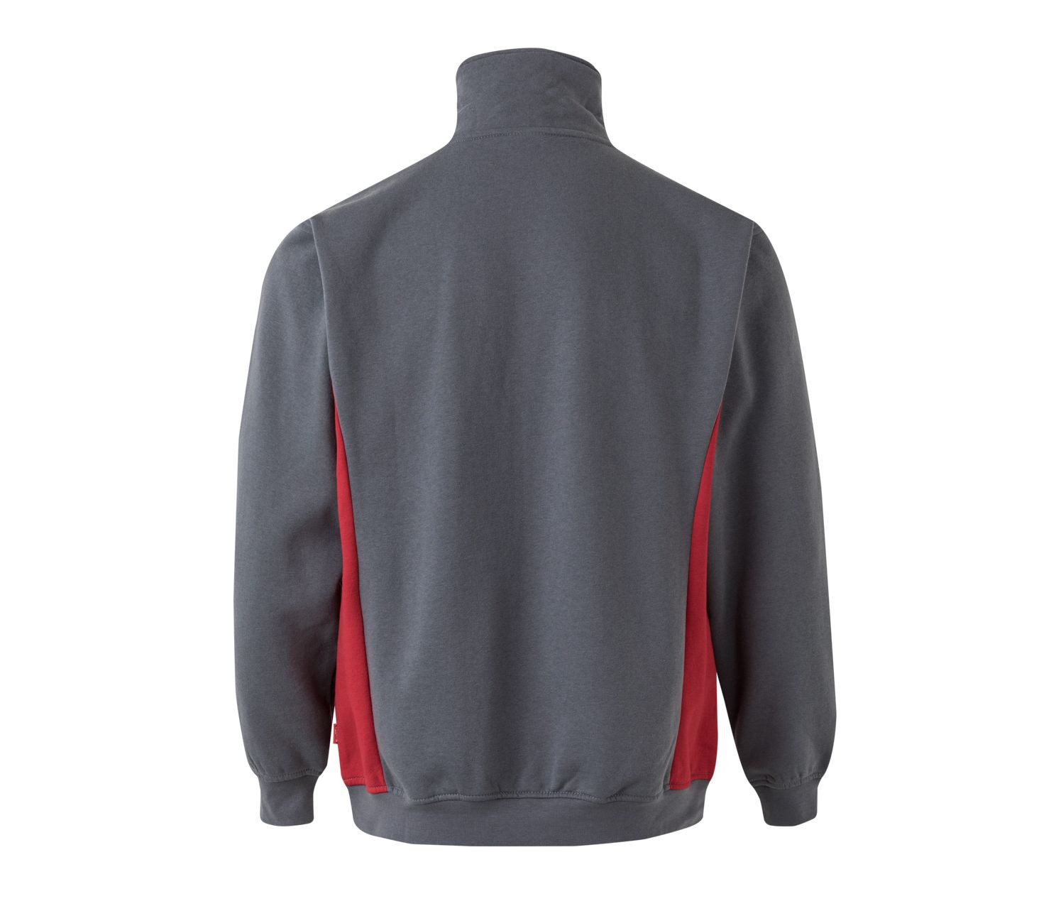 TWO-TONE HALF-ZIP SWEATSHIRT