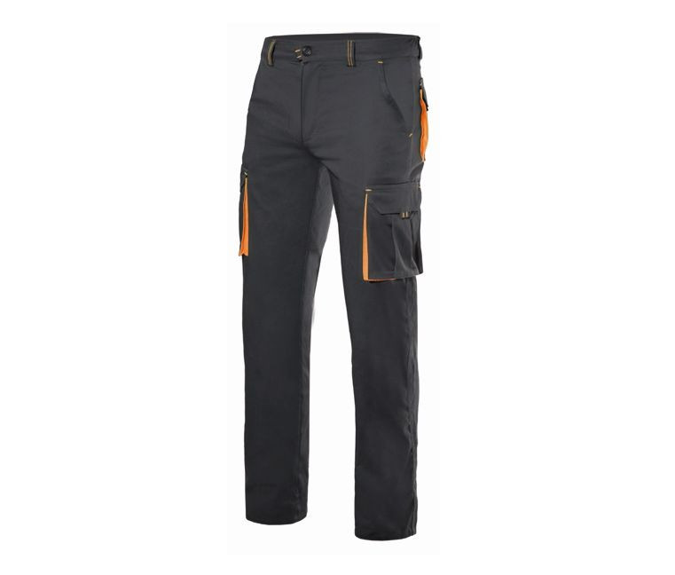 TWO-TONE STRETCH TROUSERS