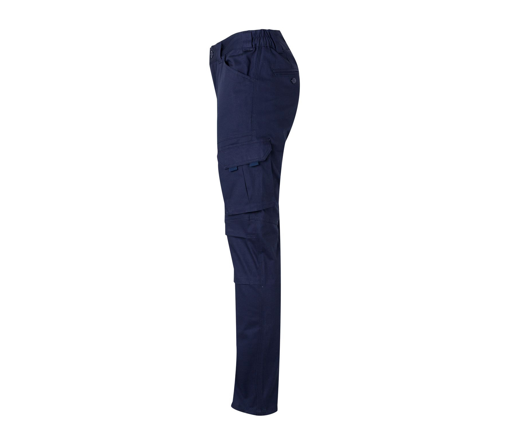 MULTI-POCKET STRETCH COTTON TROUSERS