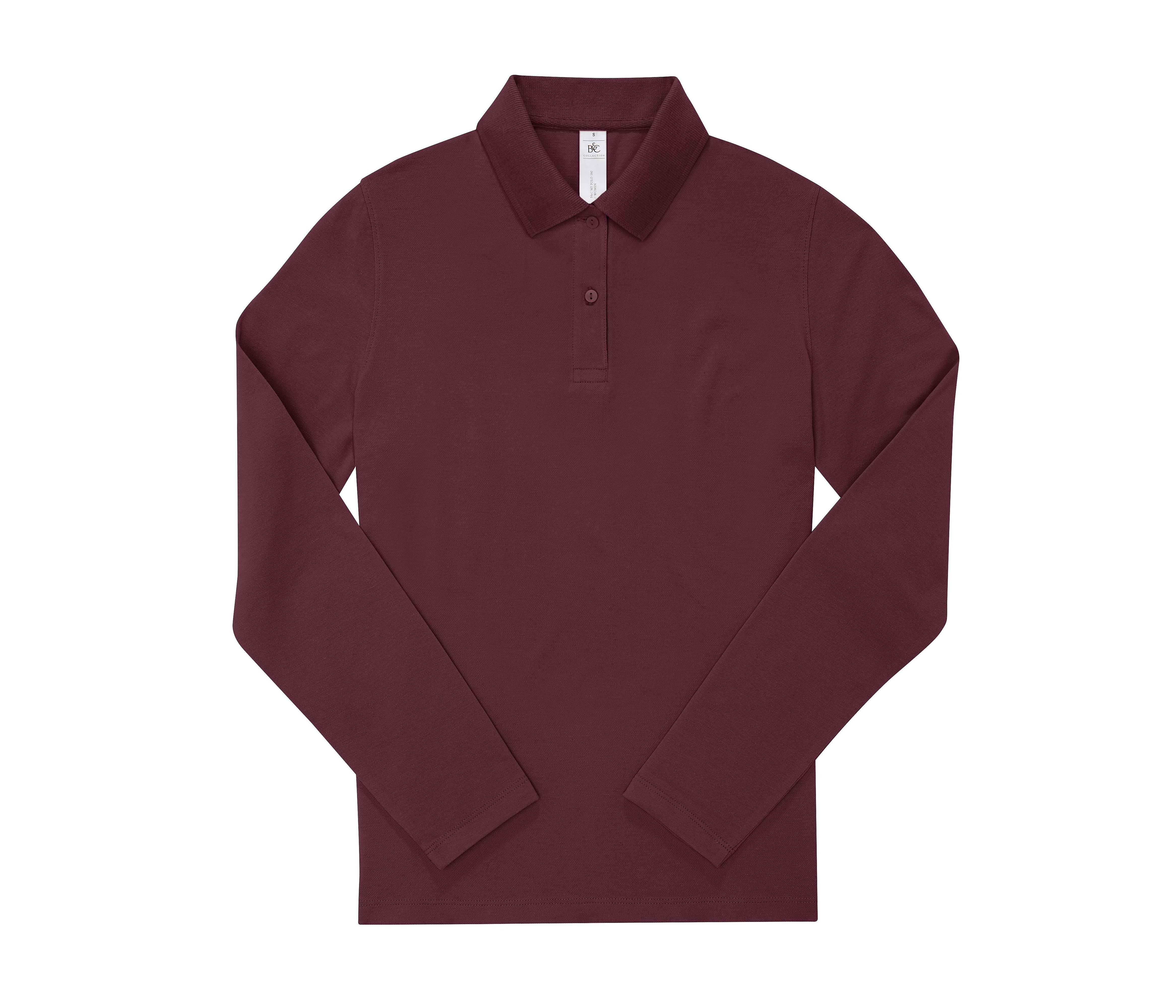 B&C MY POLO 180 LSL/WOMEN