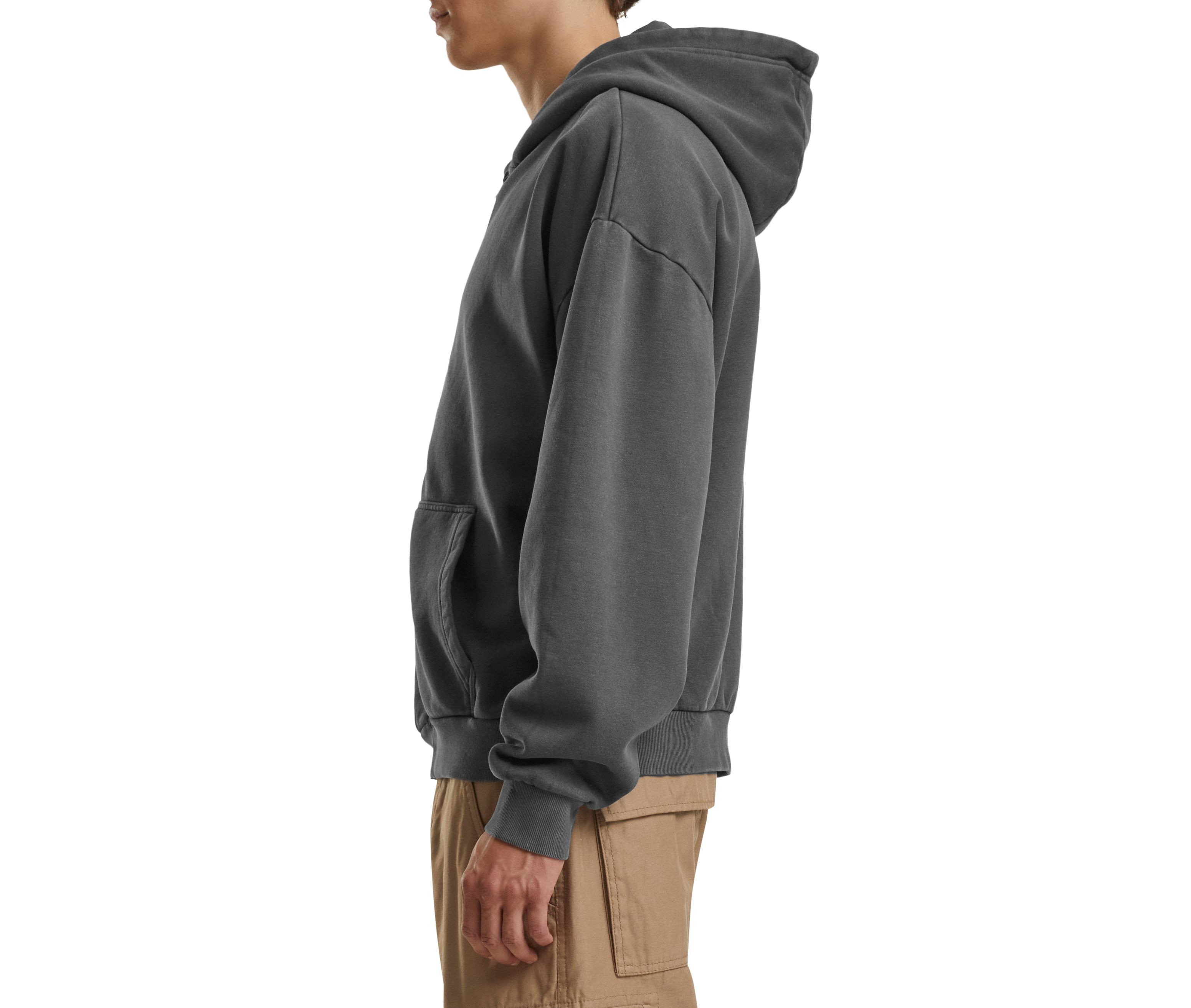 STONEWASH HEAVY ZIP HOODIE