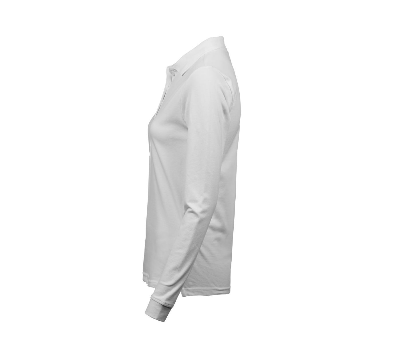 LADIES LUXURY STRETCH LONG SLEEVE POLO