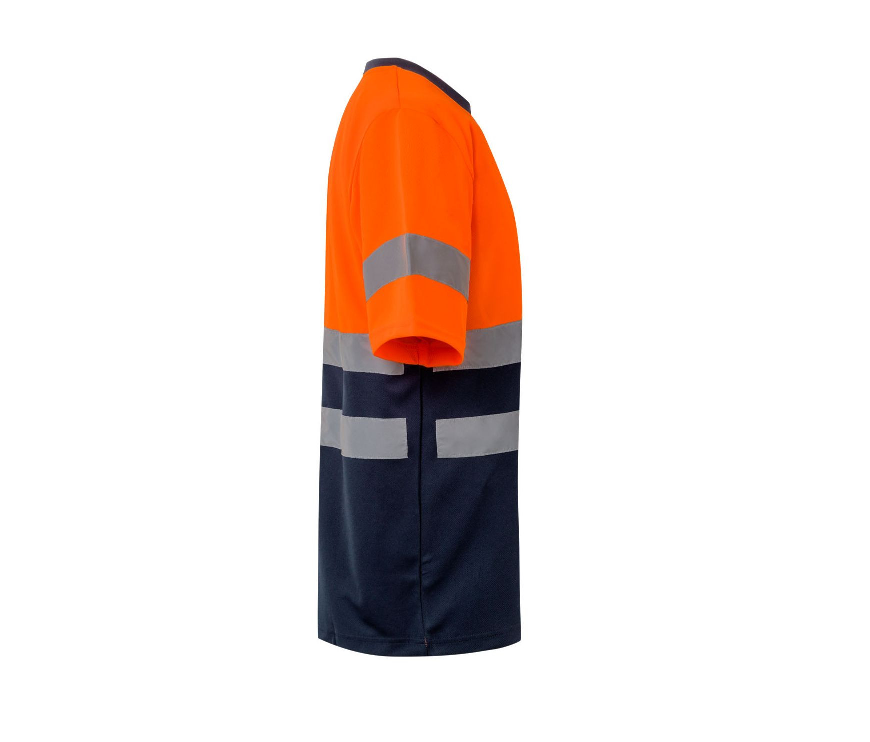 TWO-TONE HIGH VISIBILITY TECHNICAL T-SHIRT