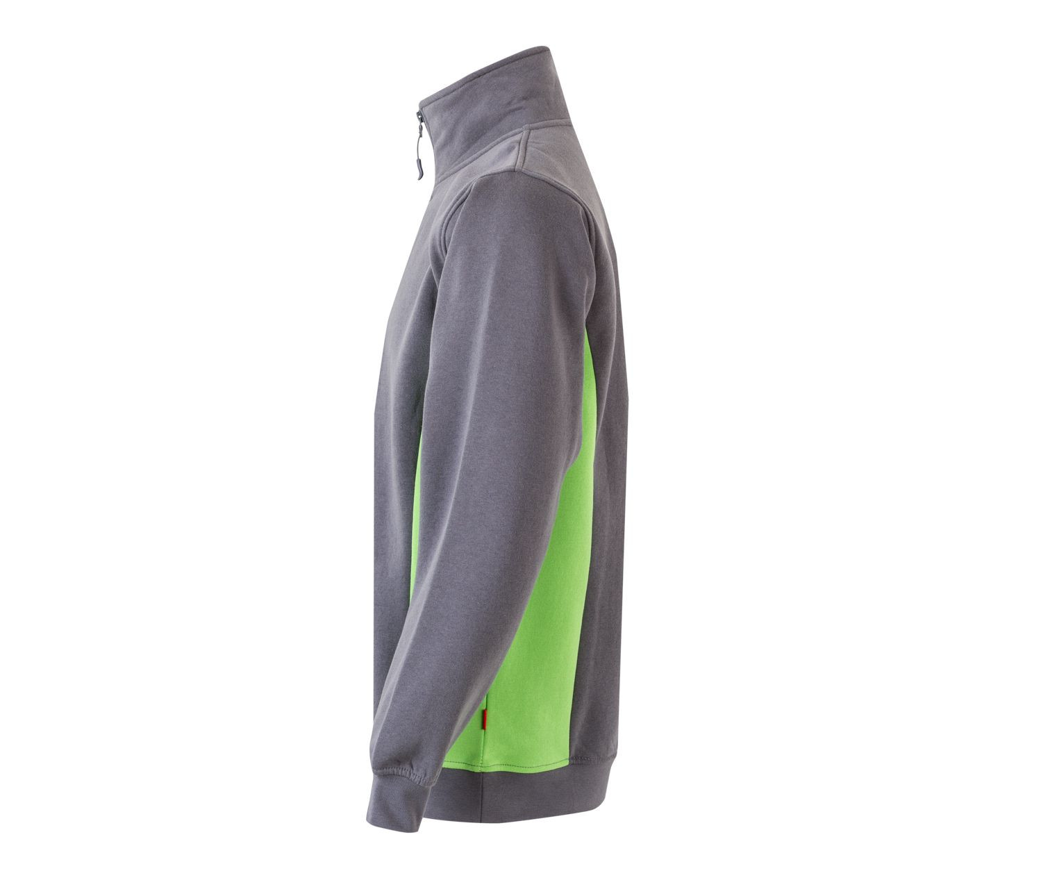 TWO-TONE HALF-ZIP SWEATSHIRT