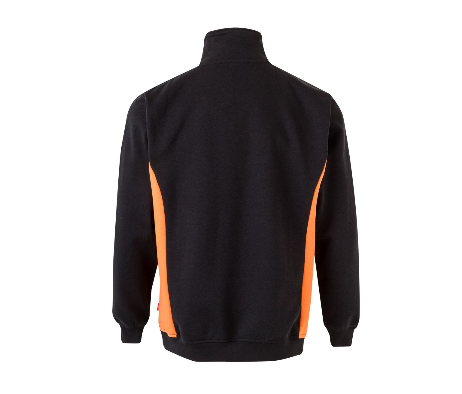 TWO-TONE HALF-ZIP SWEATSHIRT