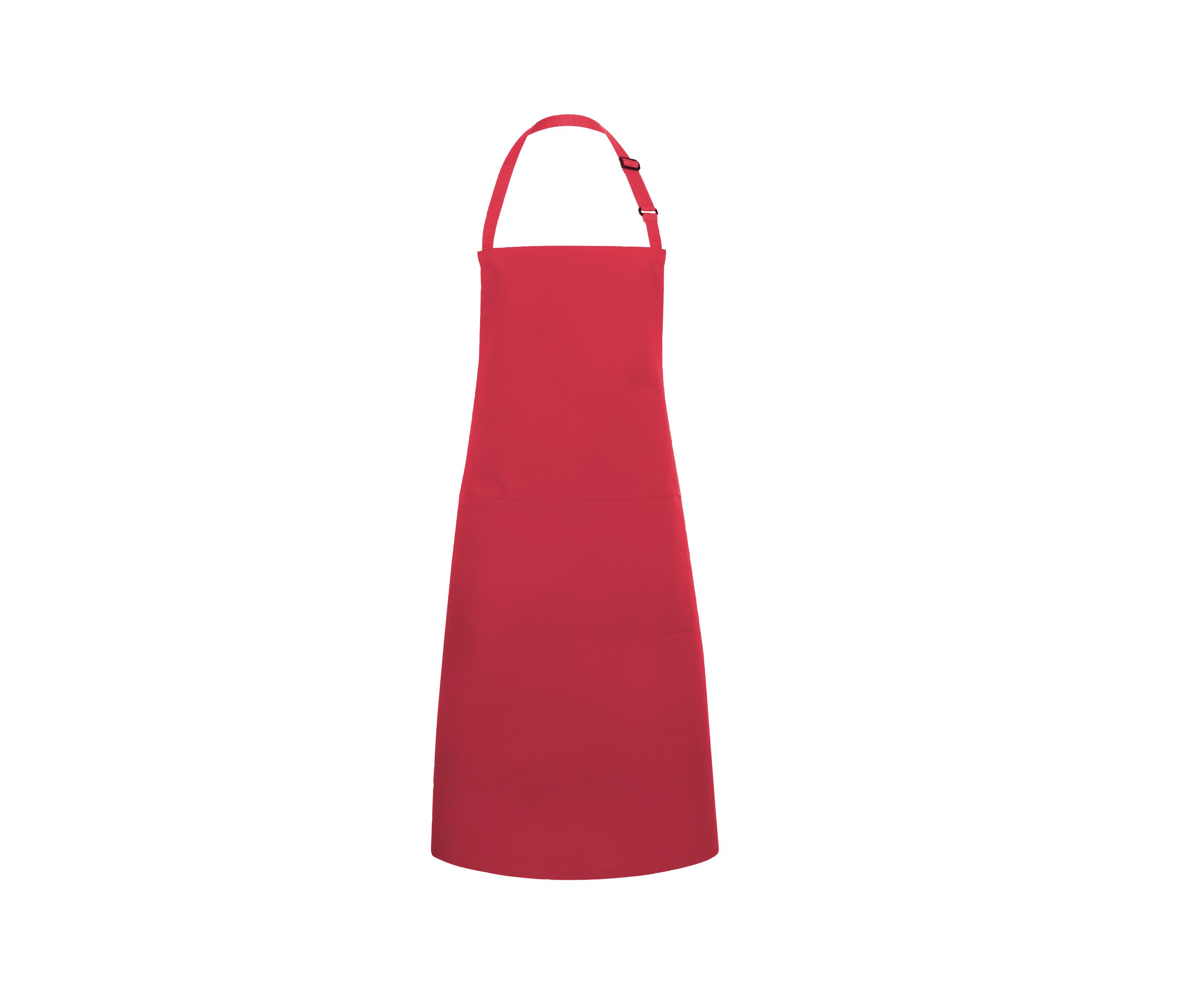 Bib Apron Basic with Buckle and Pocket