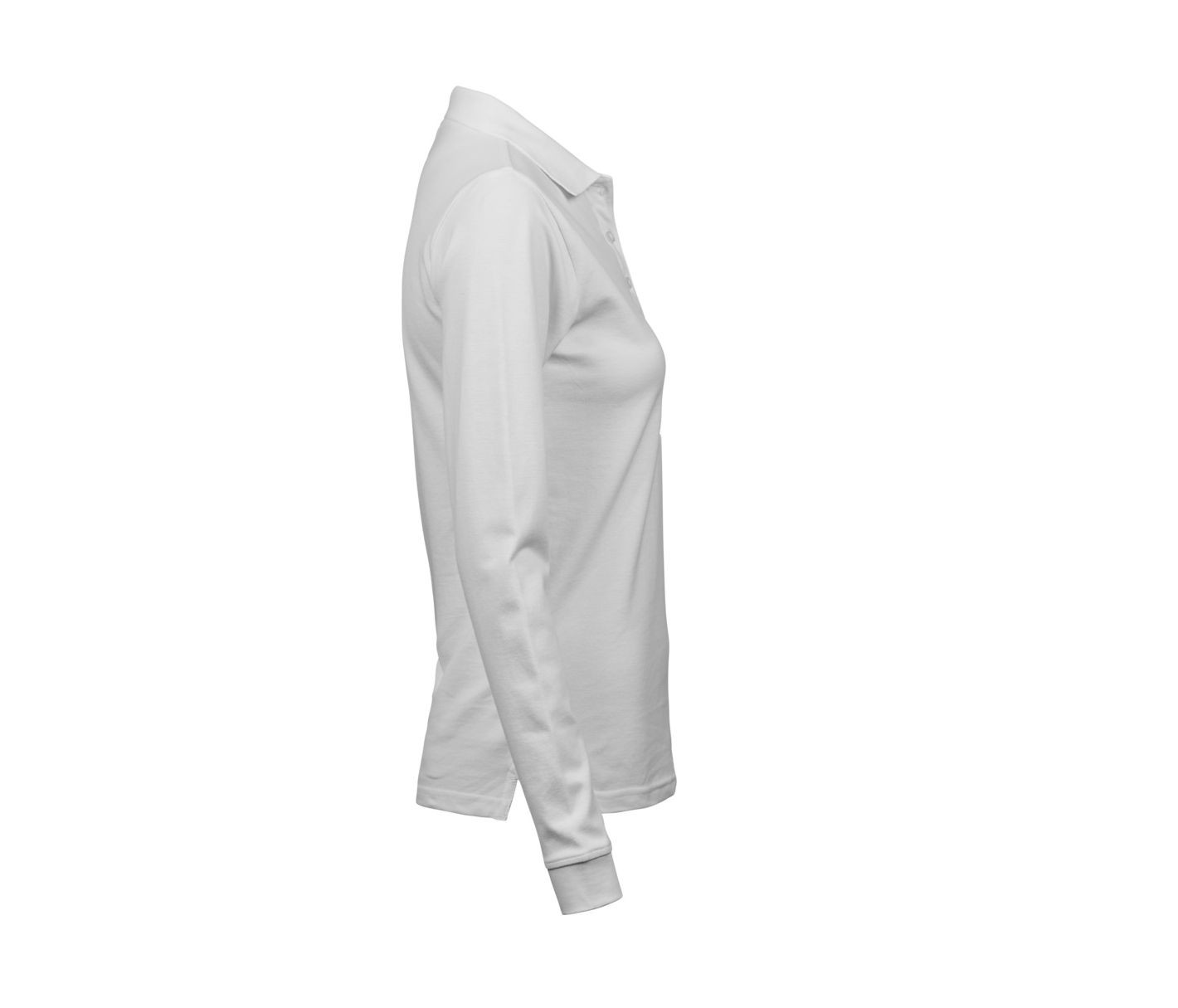 LADIES LUXURY STRETCH LONG SLEEVE POLO