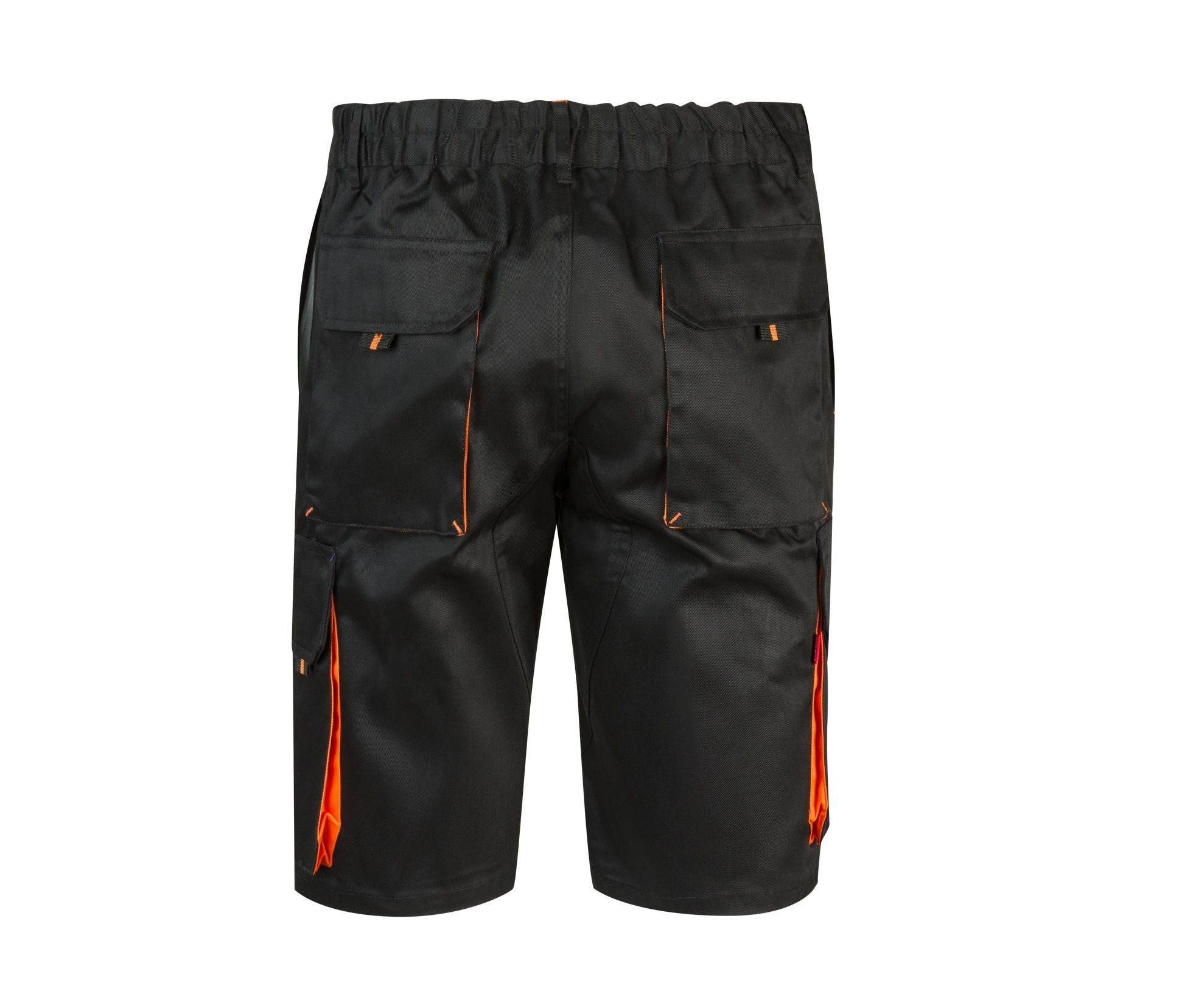 TWO-TONE MULTI-POCKET BERMUDA SHORTS