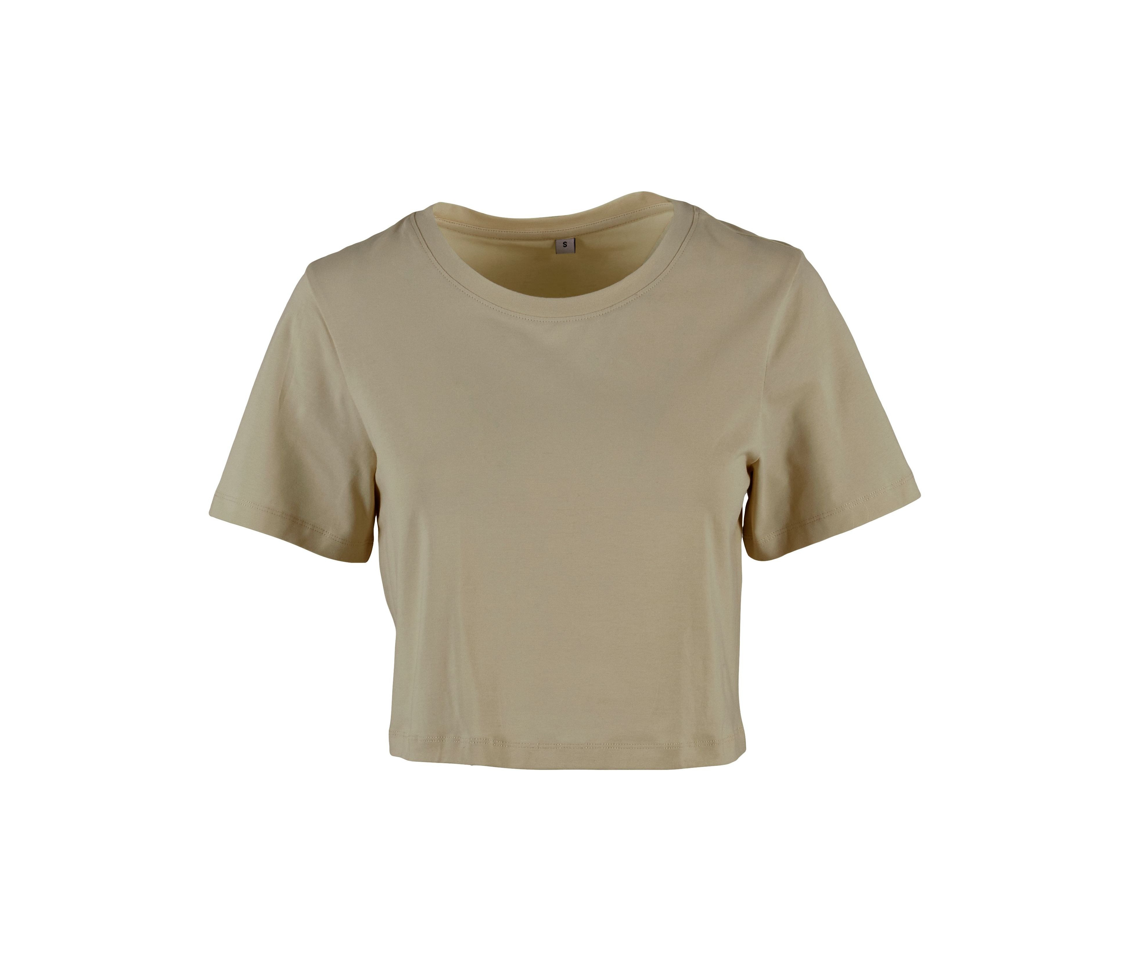 LADIES CROPPED TEE