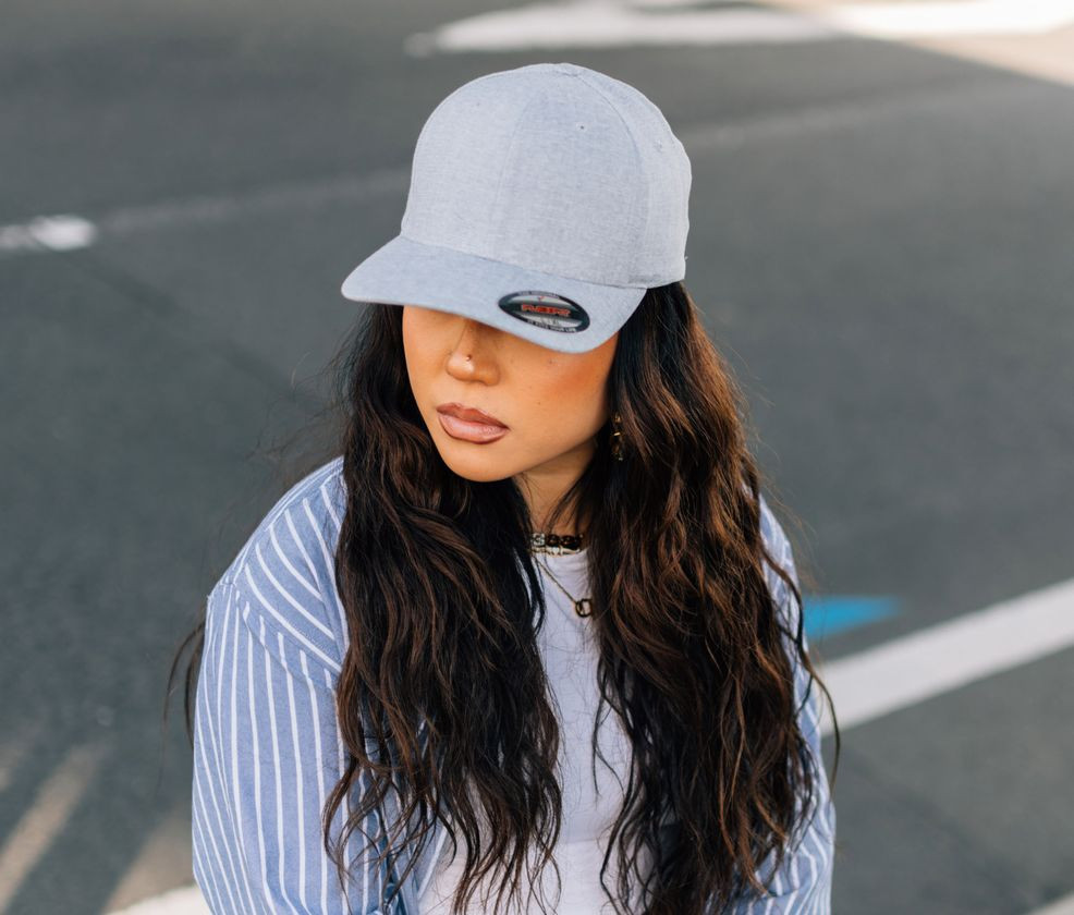 FLEXFIT HEATHERLIGHT CAP