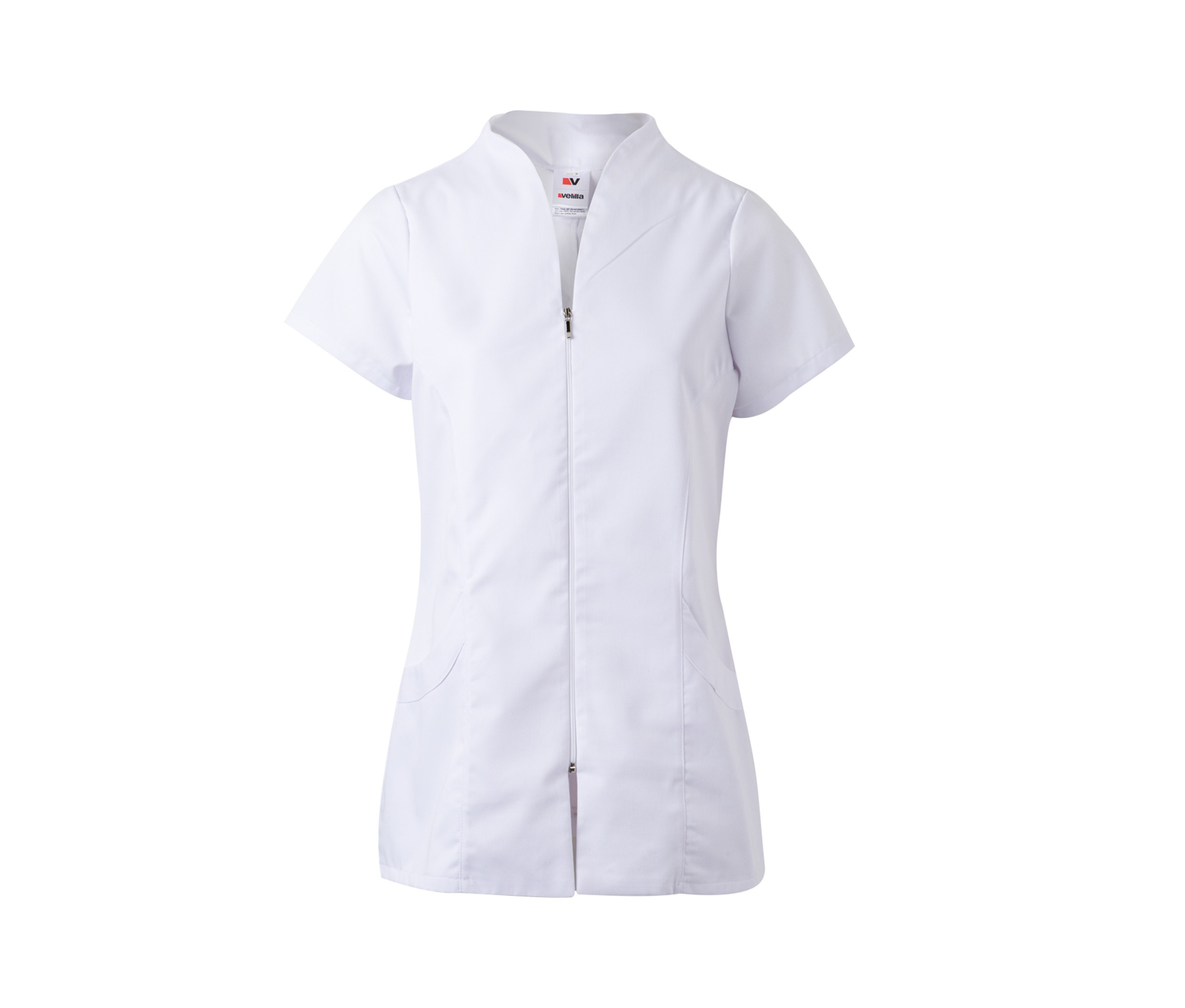 SHORT SLEEVE JACKET WITH ZIP
