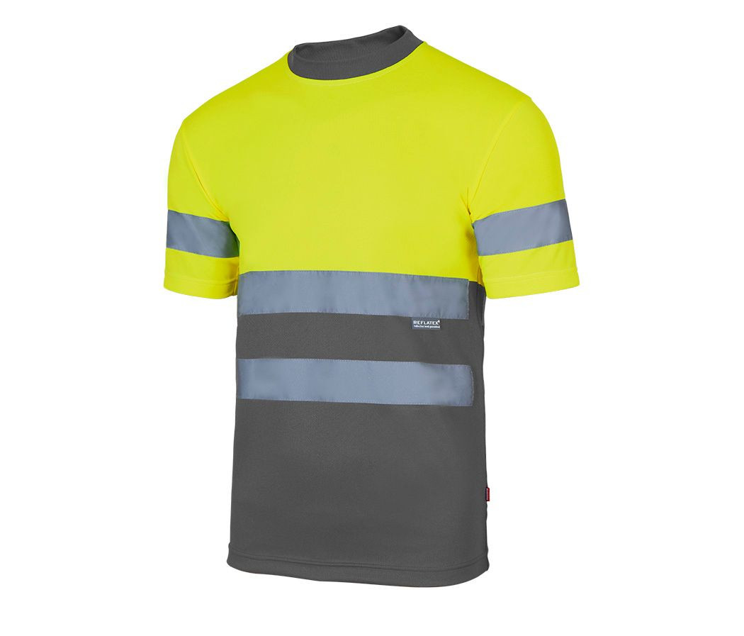 TWO-TONE HIGH VISIBILITY TECHNICAL T-SHIRT