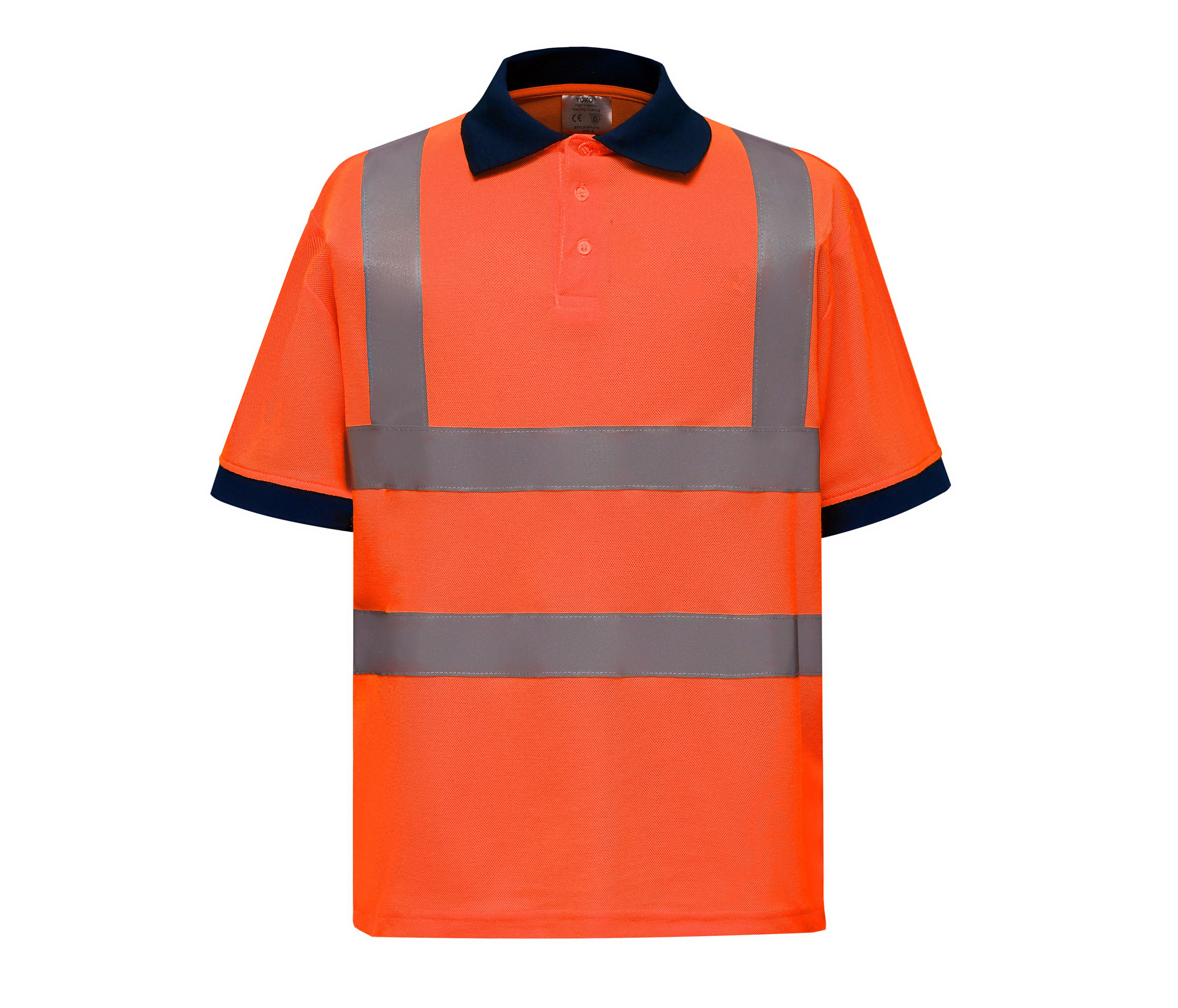HI-VIS SHORT SLEEVE POLO SHIRT
