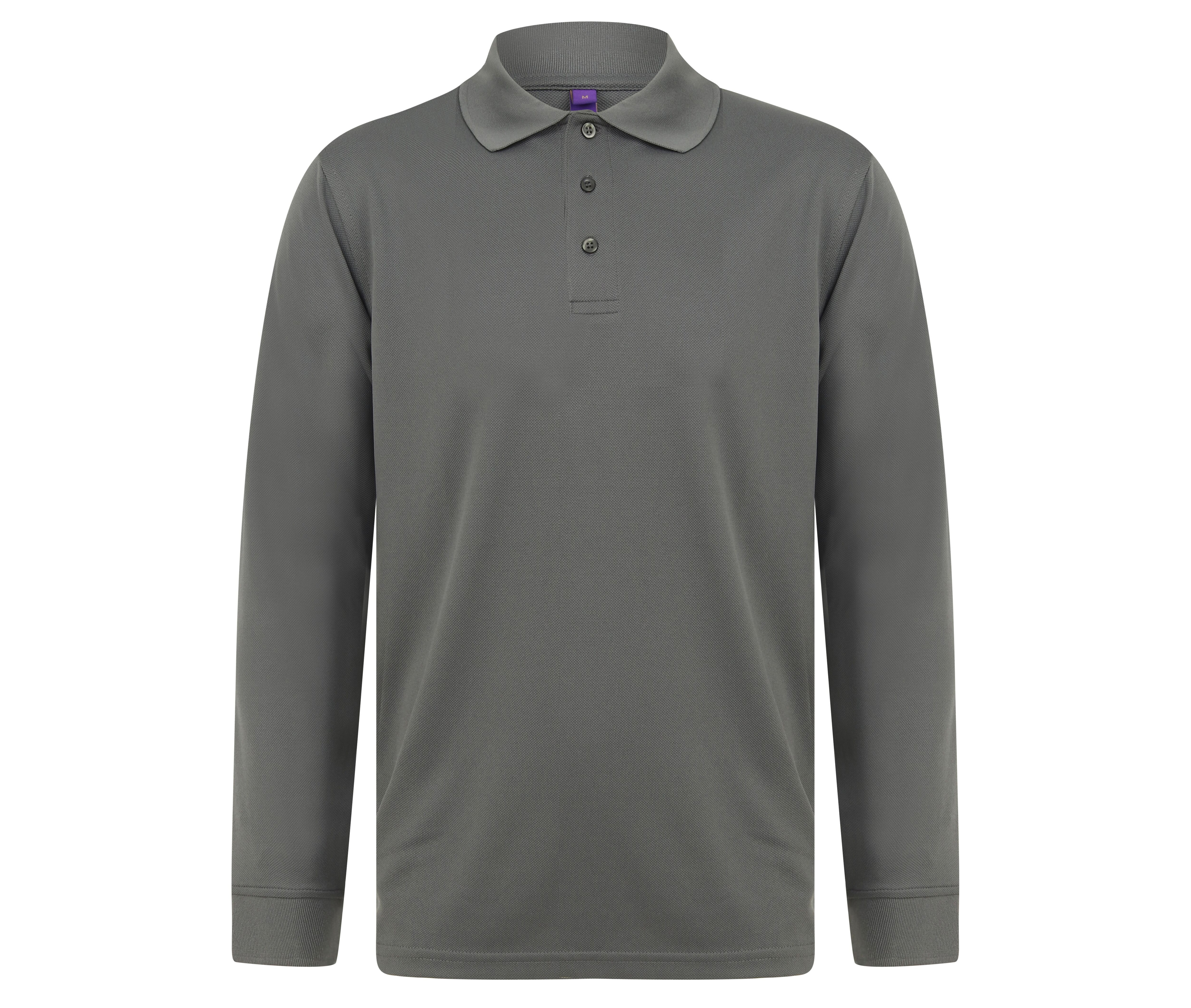 COOLPLUS® LONG SLEEVED POLO SHIRT
