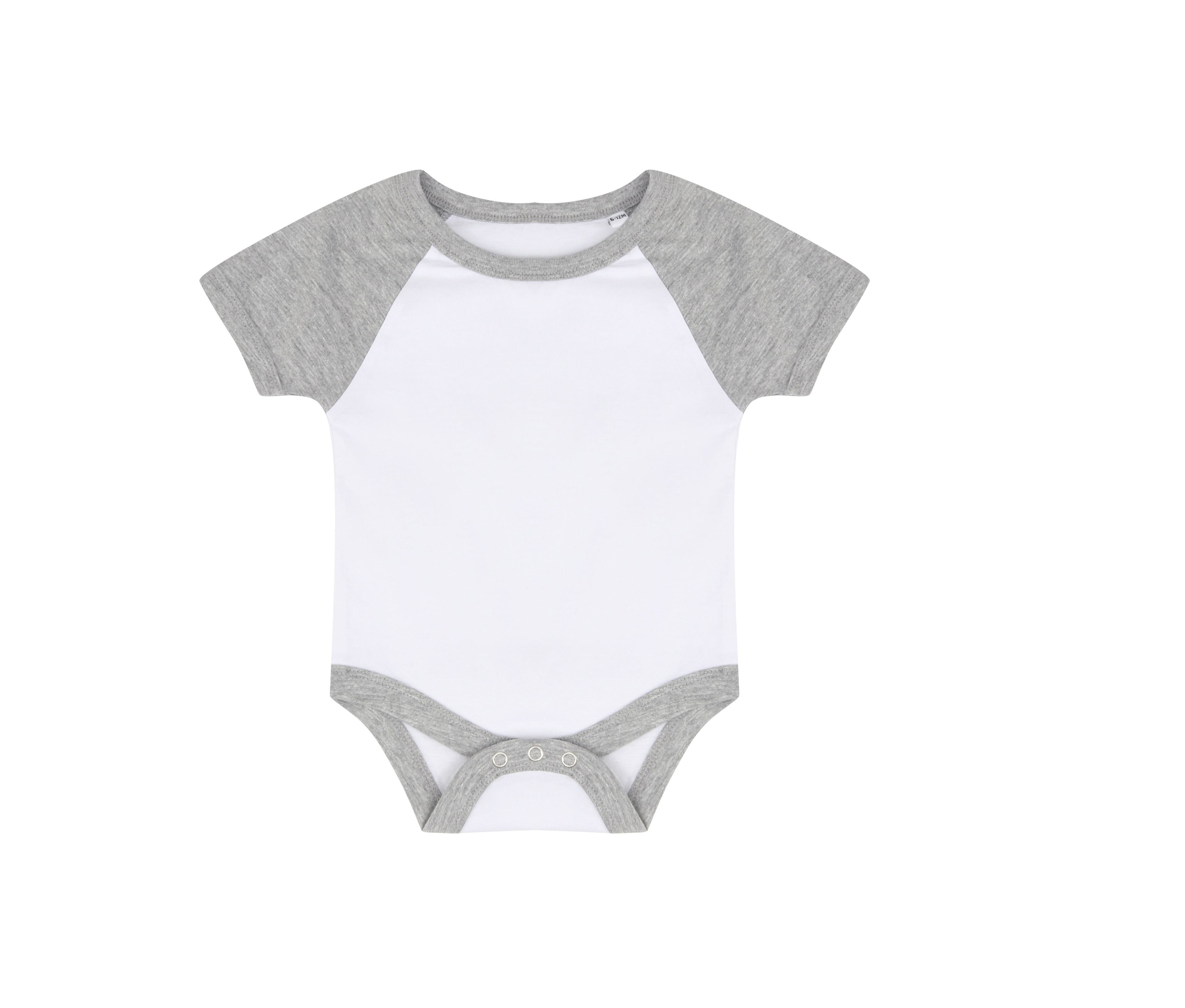 ESSENTIAL SHORT SLEEVED BASEBALL BODYSUIT