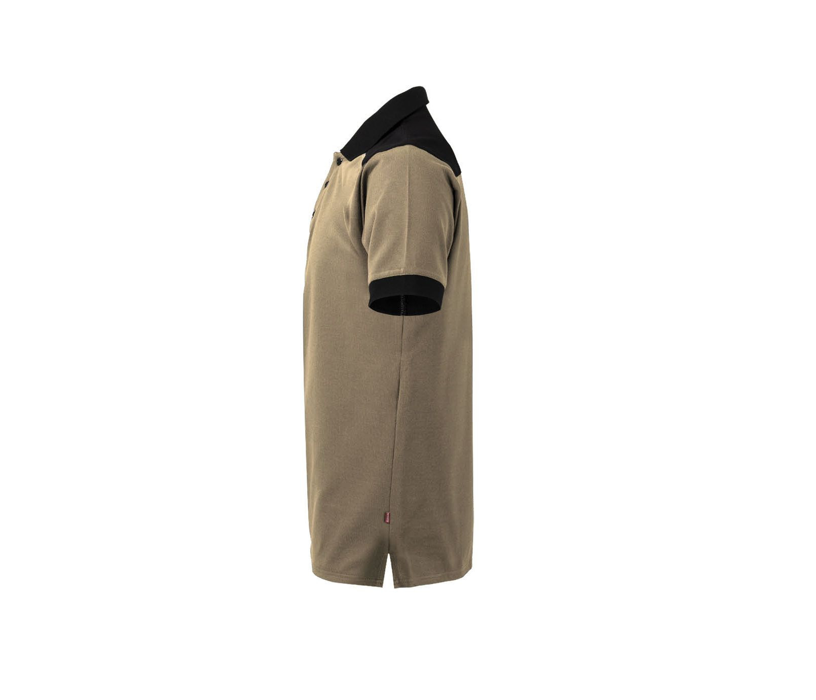 TWO-TONE STRETCH POLO SHIRT