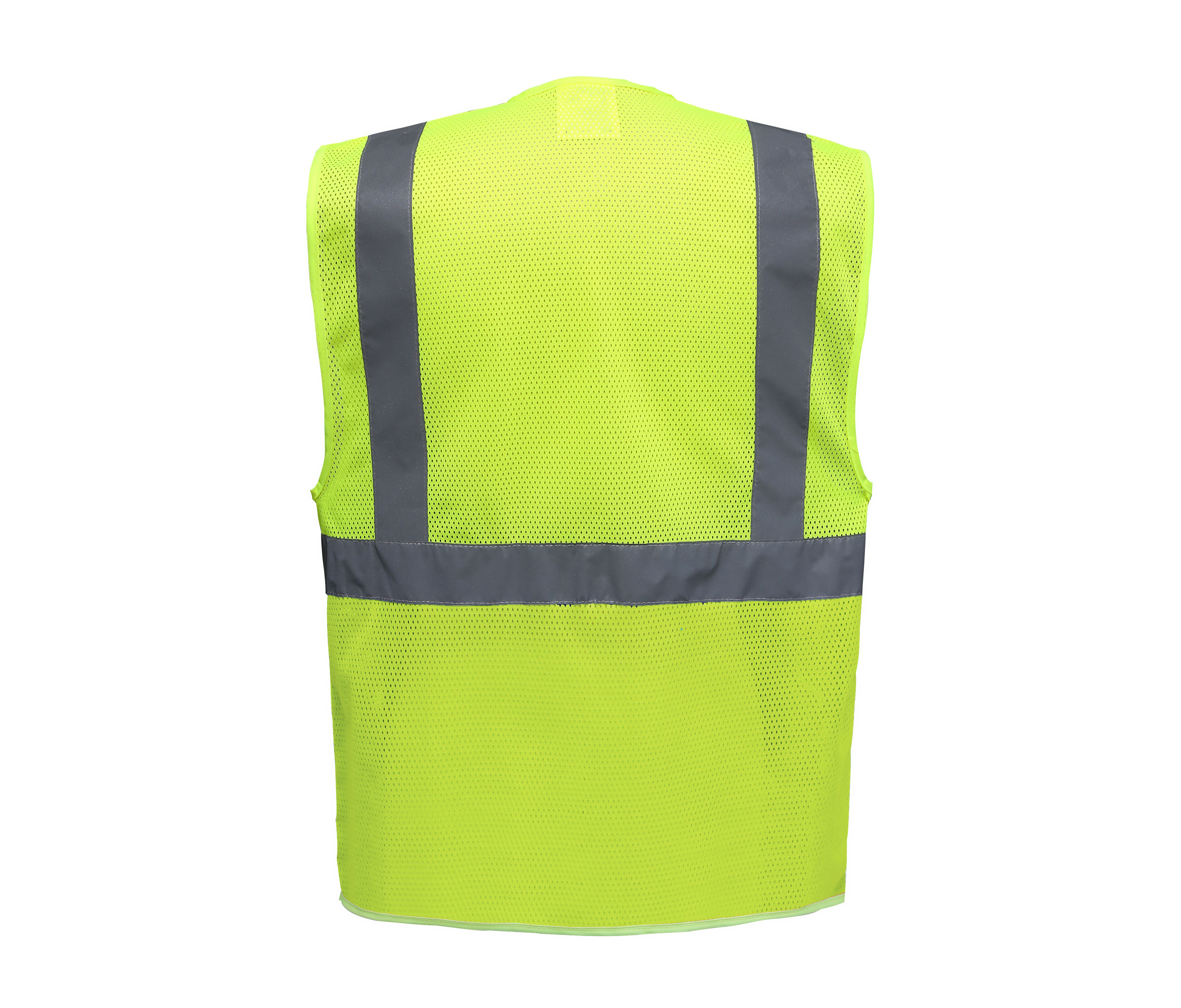 HI-VIS TOP COOL RECYCLED OPEN MESH EXECUTIVE WAISTCOAT