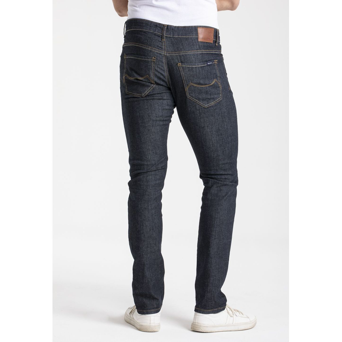 MEN'S RAW FITTED JEANS