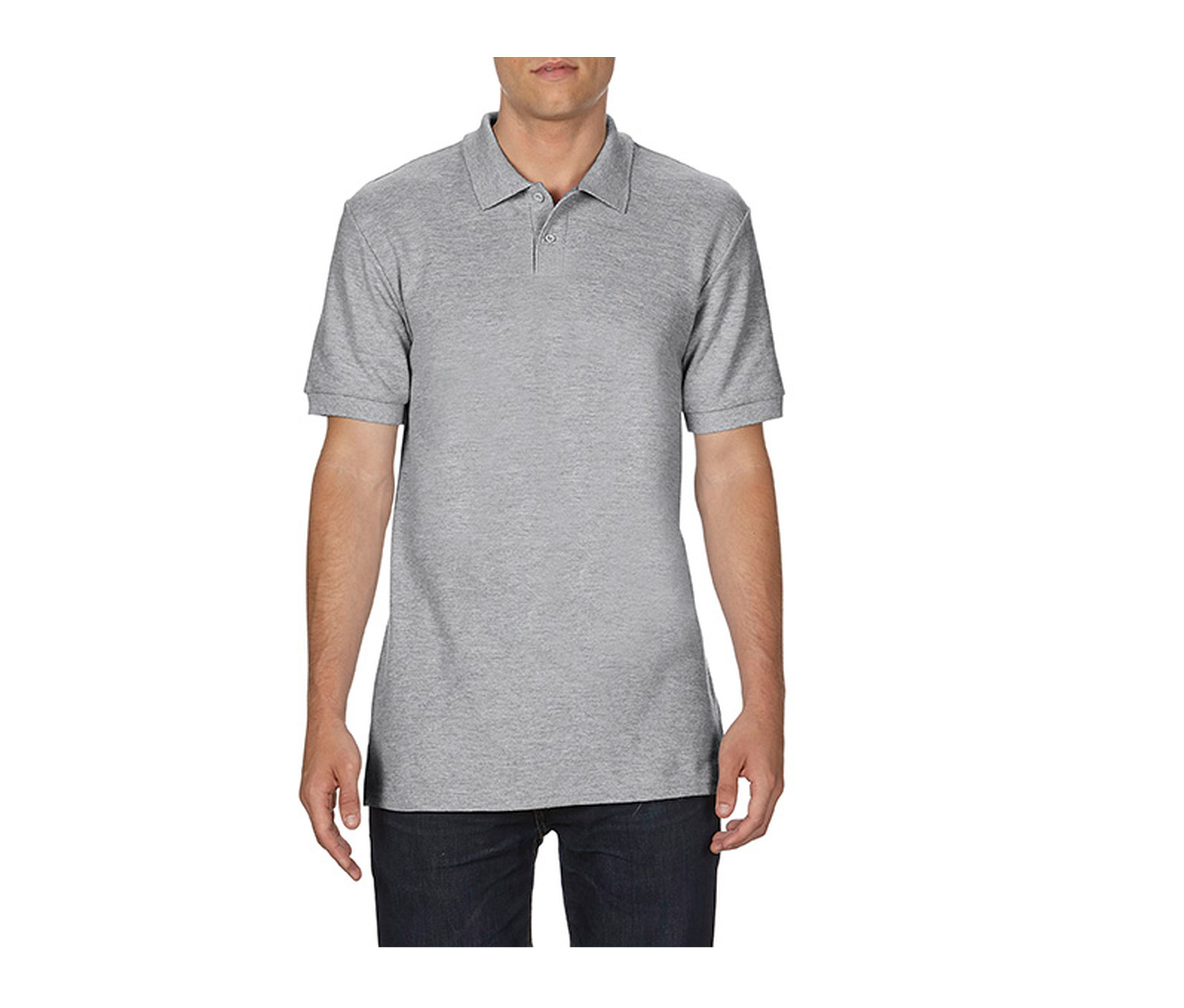 SOFTSTYLE® DOUBLE PIQUÉ POLO MEN