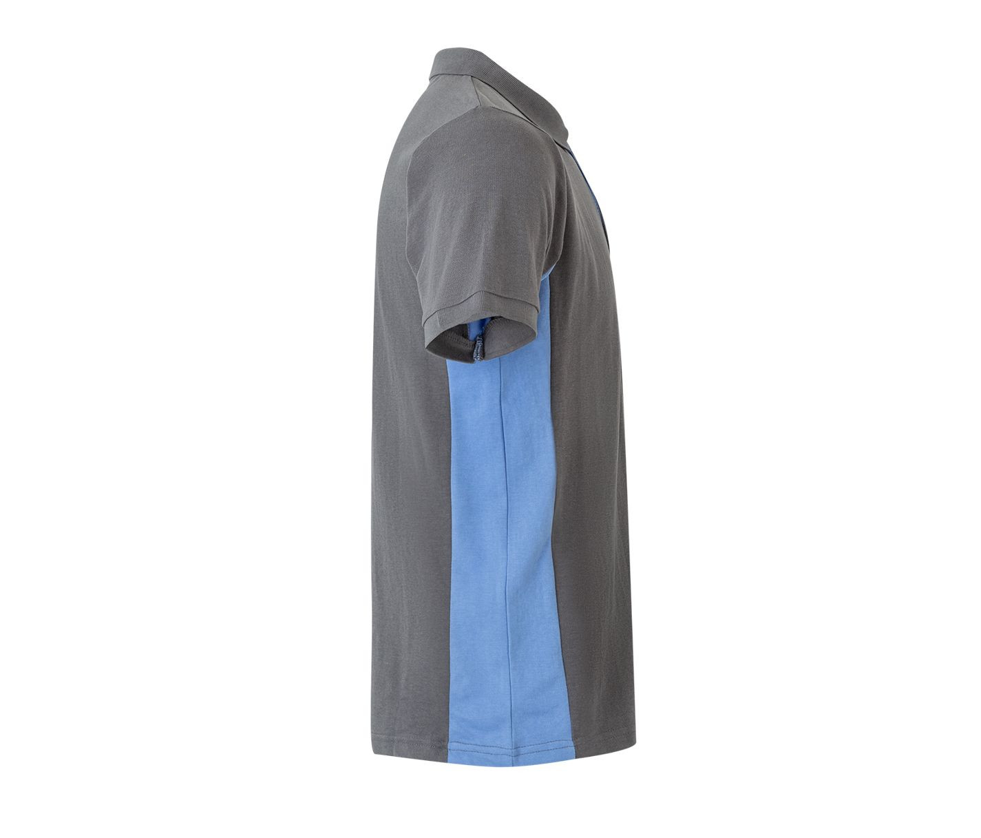 TWO-TONE SHORT SLEEVE POLO SHIRT