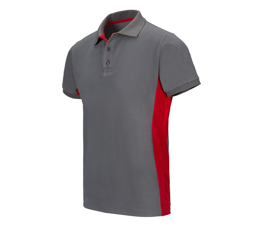 TWO-TONE SHORT SLEEVE POLO SHIRT