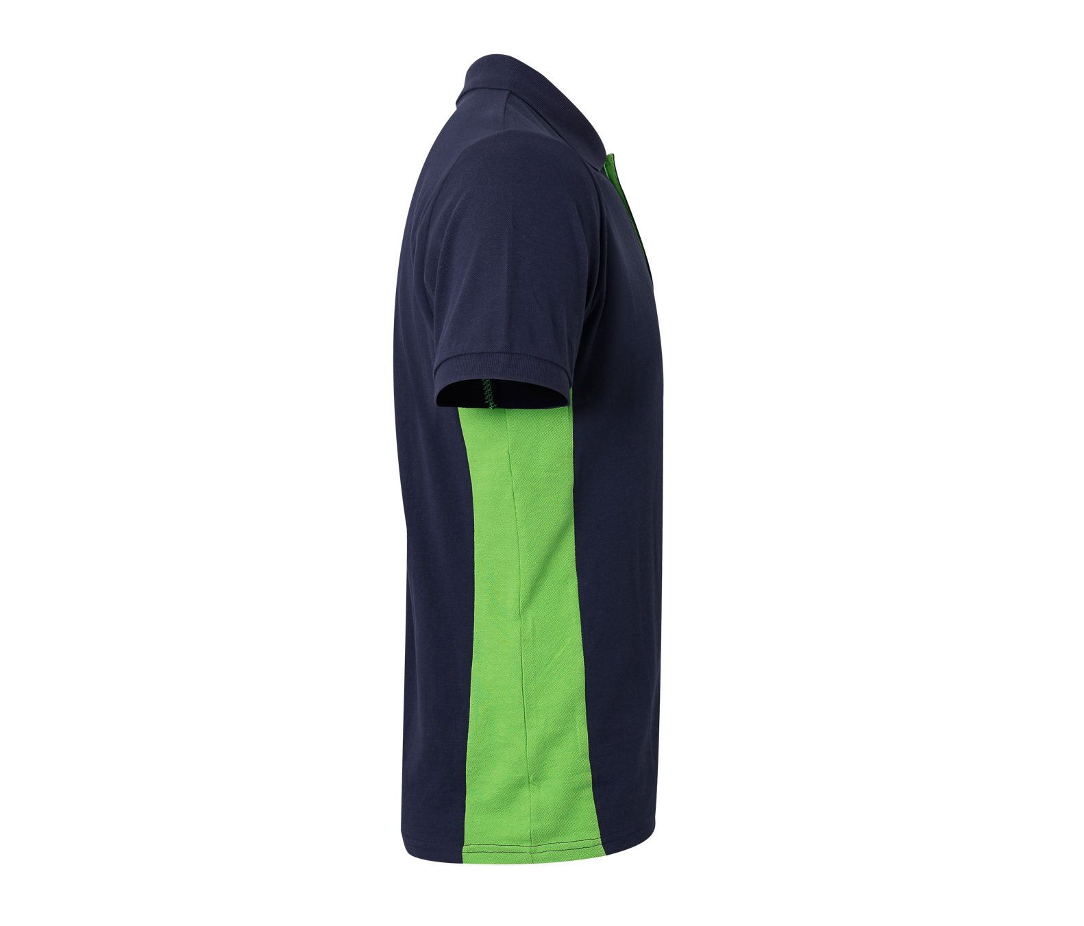TWO-TONE SHORT SLEEVE POLO SHIRT