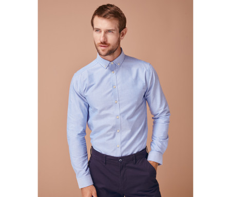 MODERN OXFORD LONG SLEEVED SHIRT - SLIM FIT