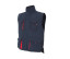 TWO-TONE MULTI-POCKET PADDED VEST