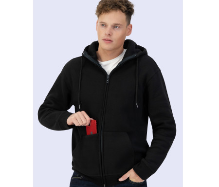 ORGANIC COTTON UNISEX SWEAT JACKET