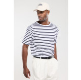 SHIRT MIT KURZEN ARMELN IM MARINE-STIL"THEVIEC"