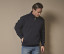HALF ZIP SWEATSHIRT