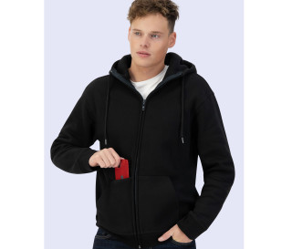 ORGANIC COTTON UNISEX SWEAT JACKET