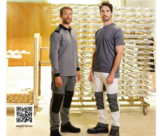 STRETCH CANVAS TROUSERS WITH HOLSTER POCKETS