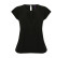 LADIES PLEAT FRONT S/S BLOUSE