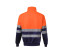 TWO-TONE HIGH VISIBILITY ZIP SWEATSHIRT
