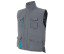 TWO-TONE MULTI-POCKET PADDED VEST