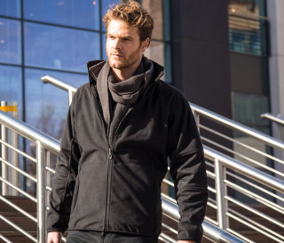 MENS COMBED PILE SOFTSHELL JACKET