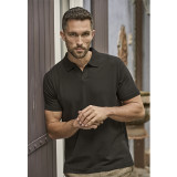 LUXURY STRETCH V-NECK POLO