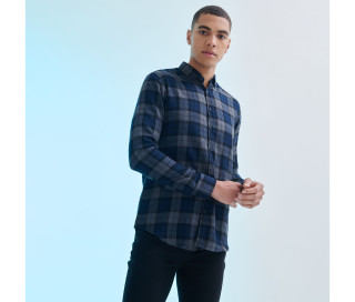 MEN'S CHECK CASUAL SHIRT