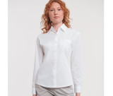 LADIES' LONG SLEEVE CLASSIC PURE COTTON POPLIN SHIRT